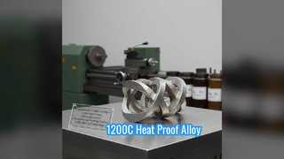 การหล่อโลหะผสมนิกเกิลอุณหภูมิสูง 1200C
