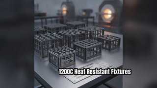 ฟิกซ์เจอร์รักษาความร้อนสูง 1200C เครื่องมืออุตสาหกรรมที่ทนทาน
