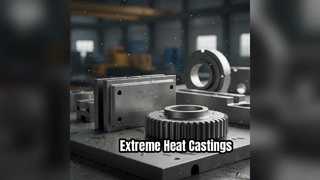 การหล่อที่ทนต่อการกัดกร่อน 400C-1200C